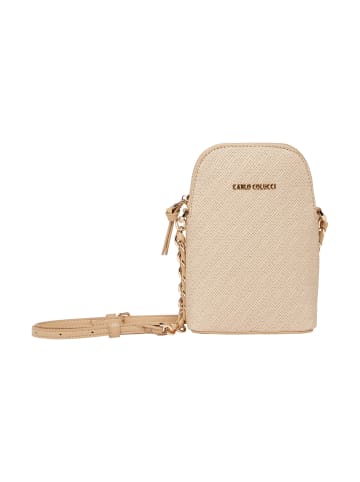 Carlo Colucci Umhängetasche Devalier in Beige