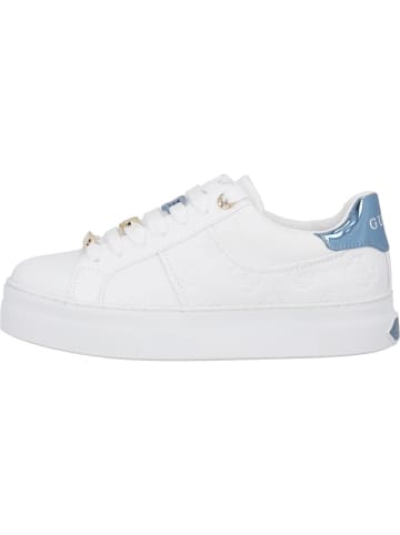 Guess Schnürschuhe in WHITE/BLUE