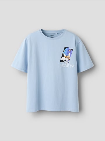 name it T-Shirt in Blue Fog