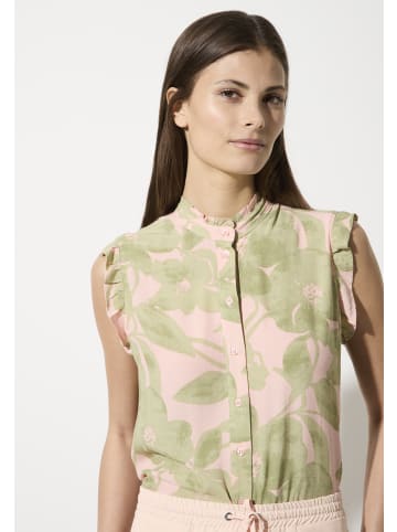 More & More Blusentop in flowerbranches print