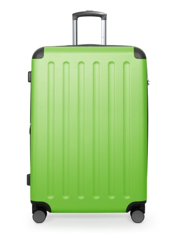 Hauptstadtkoffer Spree - Großer Koffer erweiterbar XL Trolley Aufgabegepäck, TSA, in Hellgrün
