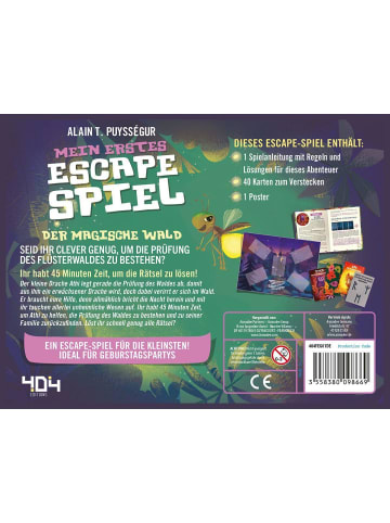 Asmodee Mein erstes Escape Spiel - Der magische Wald