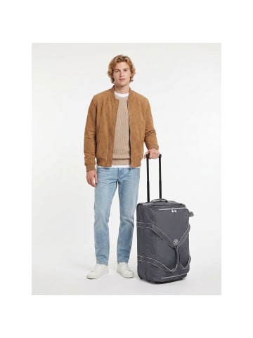 Kipling Basic Teagan 2 Rollen Reisetasche M 66 cm in moonlit grey