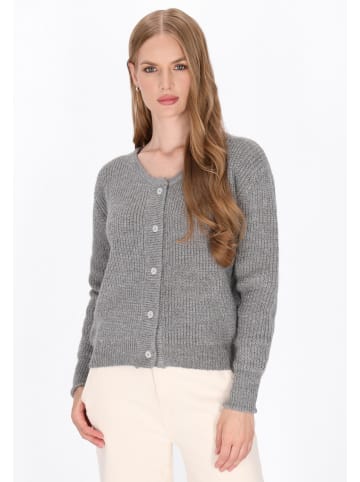 DreiMaster Vintage Cardigan in grey melange