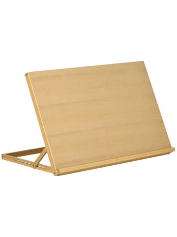 Vinsetto Staffelei-75,8L x 51,4B x 51H cm-Naturholz