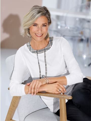 Sieh an! Langarm-Shirt in ecru