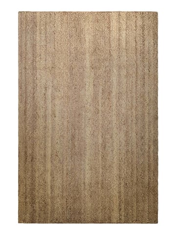 Green Looop Handweb-Teppich Camari in braun