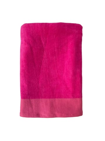 Le Comptoir de la Plage Strandtuch "Shady Fuchsia" in Rosa