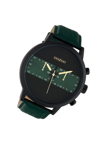 Oozoo Armbanduhr Oozoo Timepieces grün extra groß (ca. 50mm)