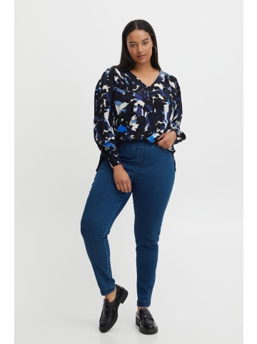 Fransa Leggings FPMALLY LE 1 - 20611824  Bequeme Jeansleggings mit Taschen in Blau
