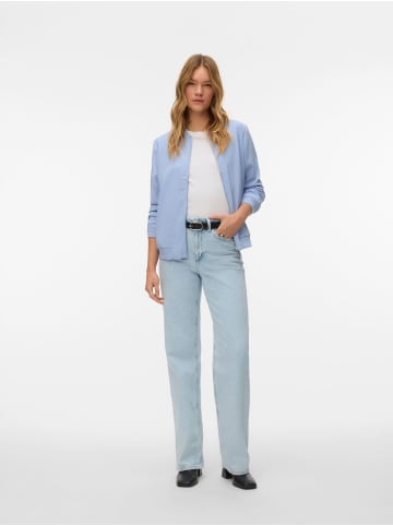 Vero Moda Leichte Bomber Jacke für Alltagslook Dünner Blouson in Blau