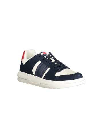 Tommy Hilfiger Blaue Leder-Sneaker