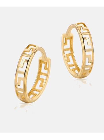 Diamant L'éternel Ohrringe aus 375 Gelbgold