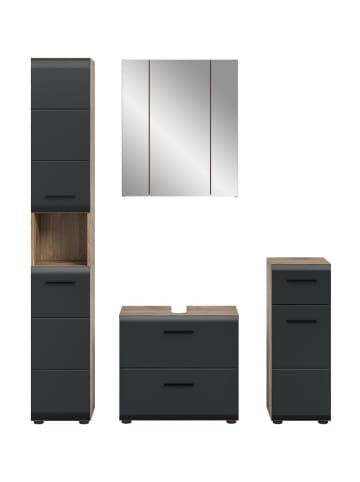 ebuy24 Schwarz 150 x 30 cm