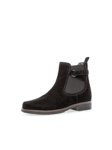 Gabor Fashion Chelsea Boots in schwarz