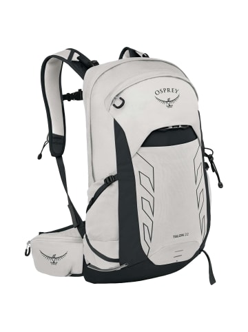 Osprey Talon 22 - Wanderrucksack 56 cm (black/coal grey) in white/black