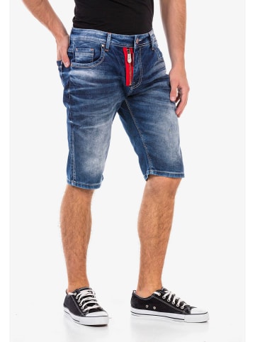 Cipo & Baxx Jeans-Shorts in BLUE