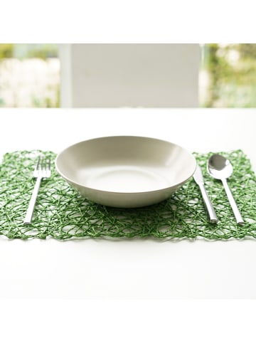 COFI 1453 Platzset 45 x 30 cm, Untersetzer in modernem Design in Grün