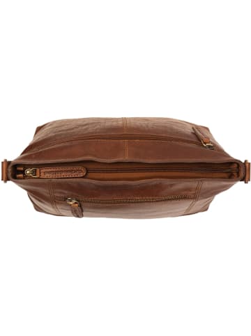 The Chesterfield Brand Annic Schultertasche Leder 30 cm in cognac