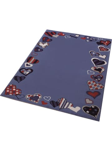 Wecon Home Teppich Just Hearts in blau