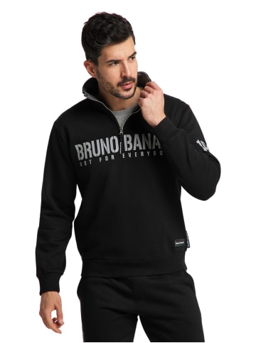 Bruno Banani Sweatshirt ANDREWS in Schwarz