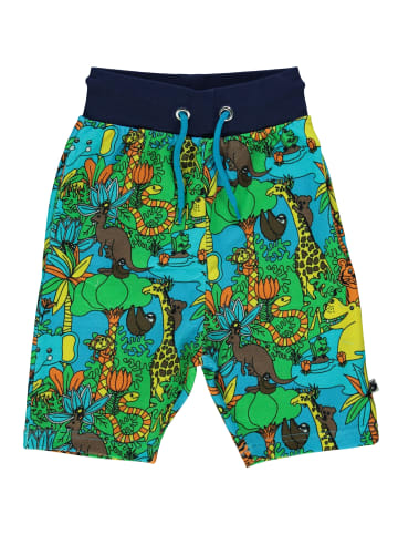 Småfolk Shorts Jungle in ocean blue