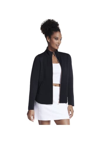 Skechers Skechers The Hoodless Hoodie GoWalk Shine Jacket in Schwarz