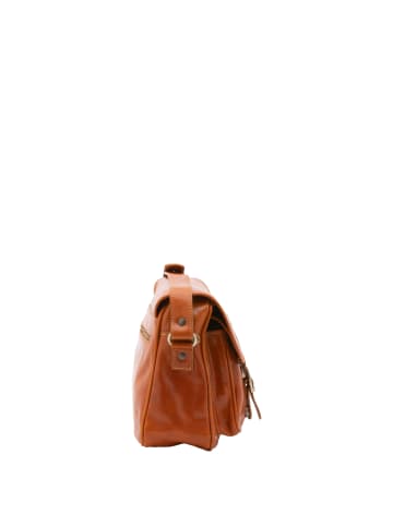 Viola Castellani Umhängetasche in COGNAC
