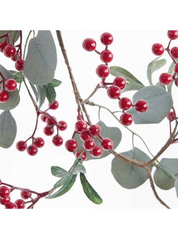 Butlers Girlande FLORISTA Beeren & Eukalyptus in Rot