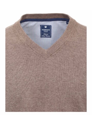 Redmond V-Ausschnitt Pullover in braun