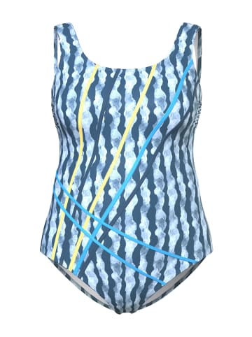 Ulla Popken Badeanzug in tannengrün