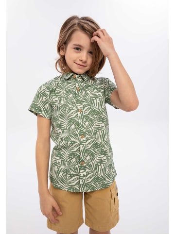 Minoti Kurzarmhemd hawaii 7 in oliv