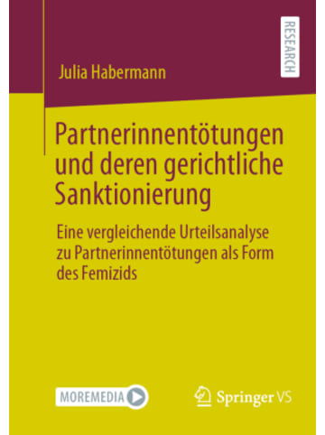 Springer Berlin Buch - Partnerinnentötungen und deren gerichtliche Sanktionierung