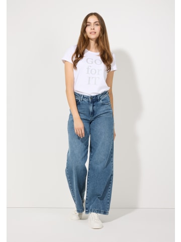 More & More Wordingshirt in white