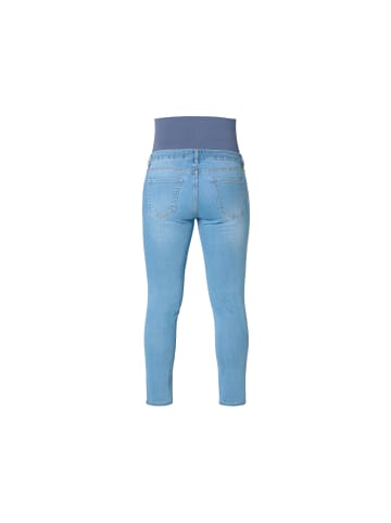 Noppies Slim Umstandsjeans Mila 7/8 in Mid Blue Denim