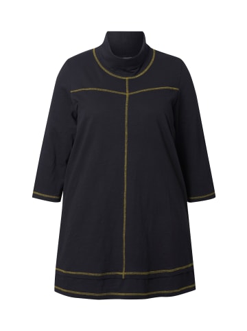 Ulla Popken Longshirt in schwarz