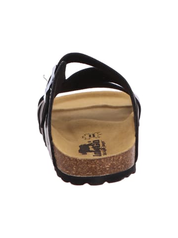 Longo Pantolette in schwarz