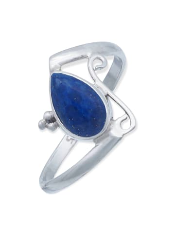 mantraroma 925er Silber - Ringe mit Lapis Lazuli