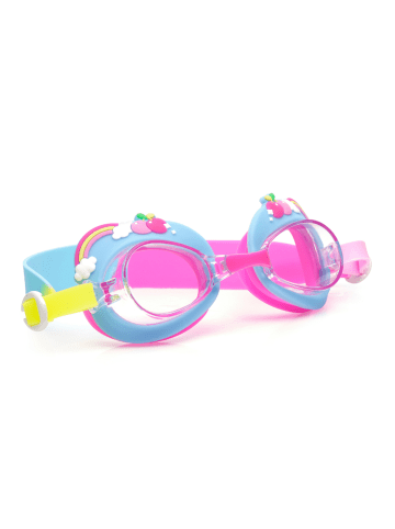 Aqua2ude Schwimmbrille für Kinder Fruit Rainbow UV-Schutz & Etui Ab 3 Jahren