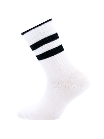 ewers Socken Rippe/Ringel in weiß