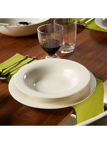 Villeroy & Boch 6er Set Suppenteller New Cottage Basic ø 23,1 cm in weiß