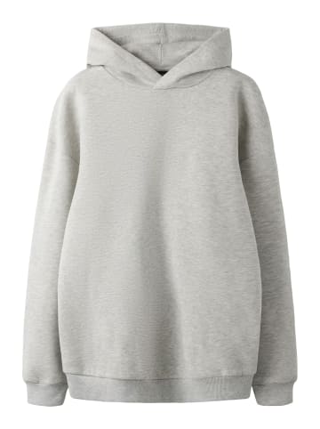 name it Hoodie in Light Grey Melange