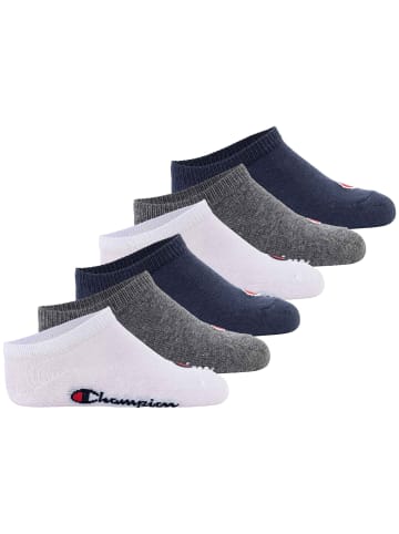 Champion Socken 6er Pack in Blau/Weiß/Grau