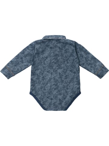 Makoma Langarmbody Jeansstyle in blau
