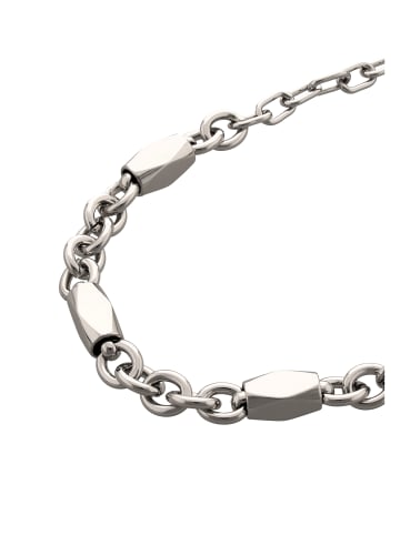 faina Women Chain Link Bracelet in Silver