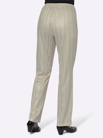 WITT WEIDEN Jersey-Hose in sand-getupft