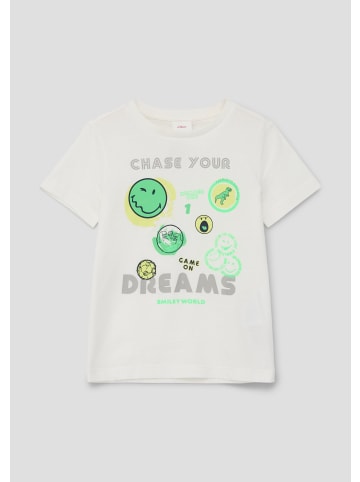 s.Oliver T-Shirt kurzarm in Creme