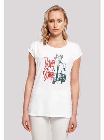F4NT4STIC T-Shirt David Bowie Mono Shout in weiß