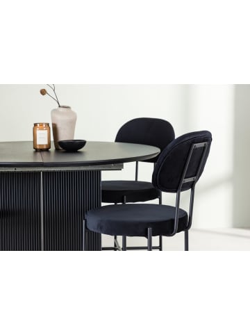 ebuy24 Schwarz 130 x 130 cm