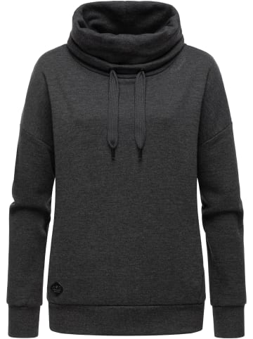 ragwear Sweatshirt Julissa in Dark Grey